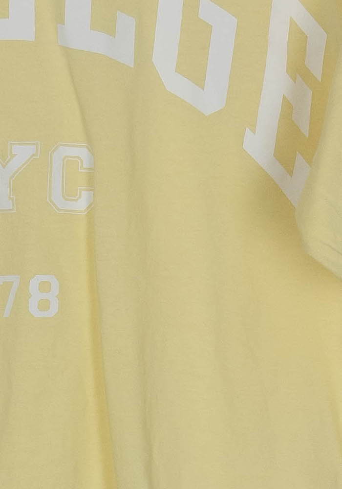 Tee-shirt Jaune pâle - Taille M/38 de la marque Imperial | PARAD100300 - Vendu par Paradigme - Image 3