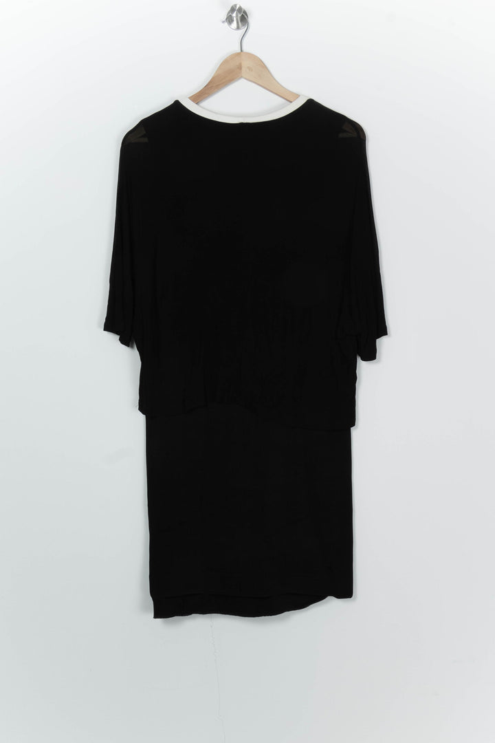 Robe Midi Noire - Taille S/36 de la marque COS | PARAD100302 - Vendu par Paradigme - Image 5
