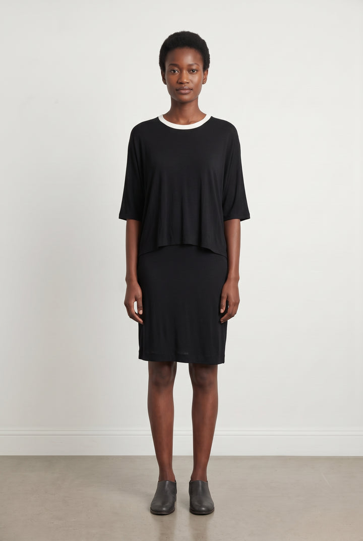 Robe Midi Noire - Taille S/36 de la marque COS | PARAD100302 - Vendu par Paradigme - Image 1