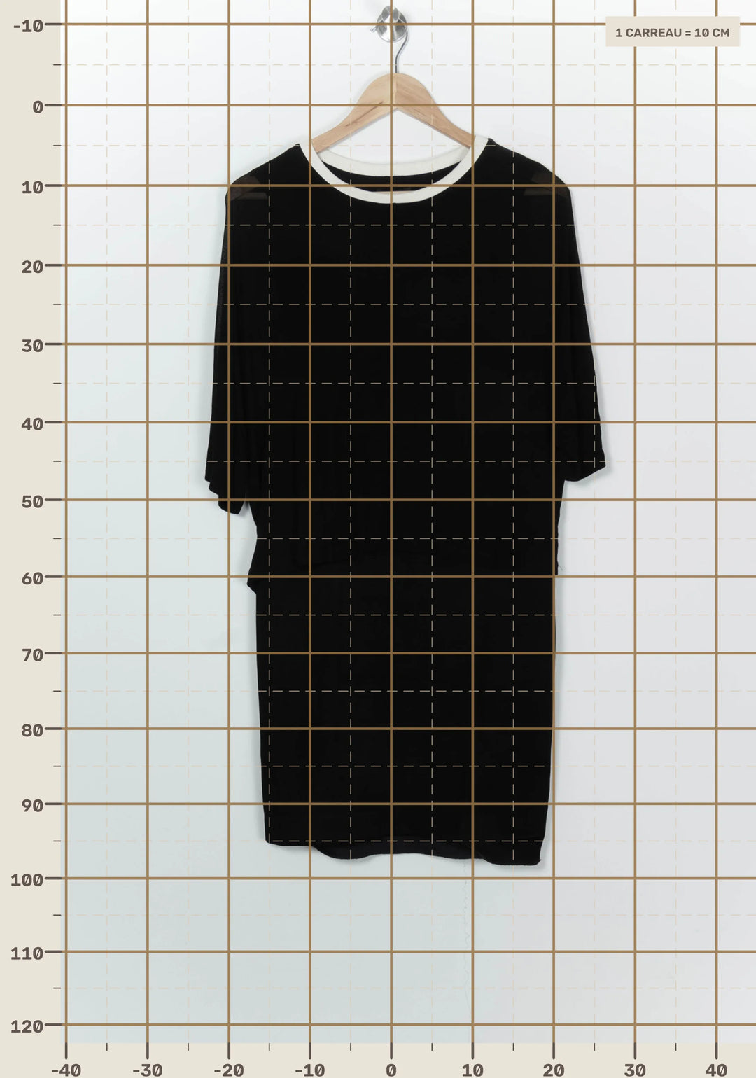 Robe Midi Noire - Taille S/36 de la marque COS | PARAD100302 - Vendu par Paradigme - Image 4