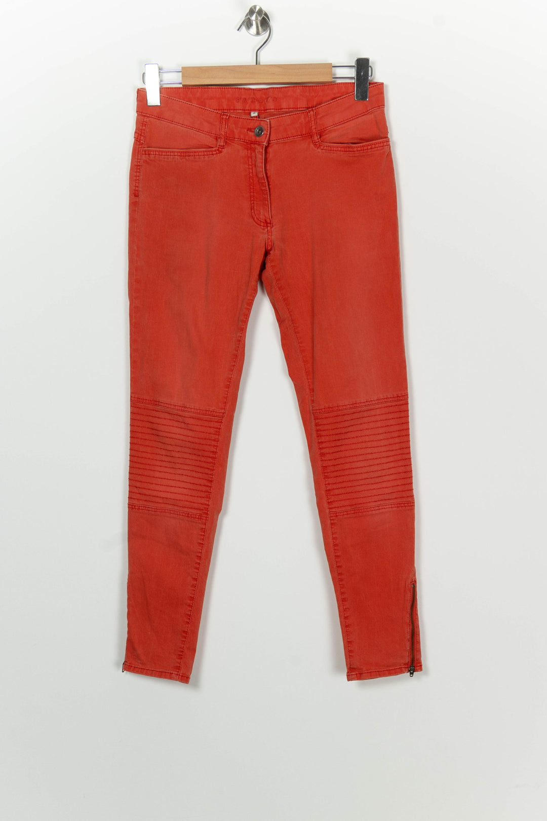 Jean Rouge - Taille M/38 de la marque Sandro | PARAD100312 - Vendu par Paradigme - Image 2