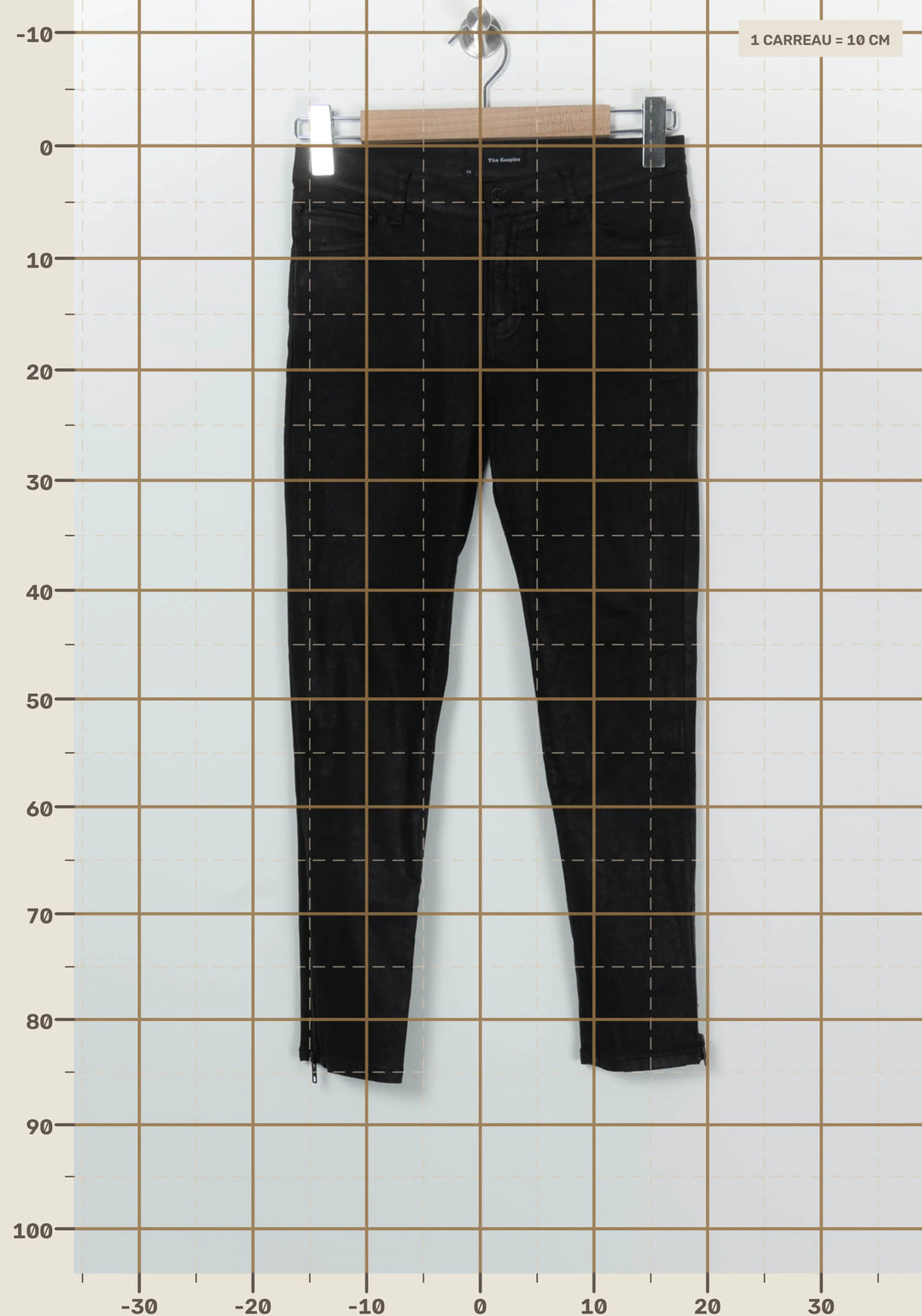 Jean Noir - Taille S/36 de la marque The Kooples | PARAD100313 - Vendu par Paradigme - Image 4
