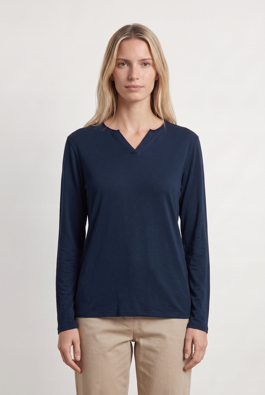 Blouse Bleu Marine - Taille M/38 de la marque Sandro | PARAD100316 - Vendu par Paradigme - Image 1