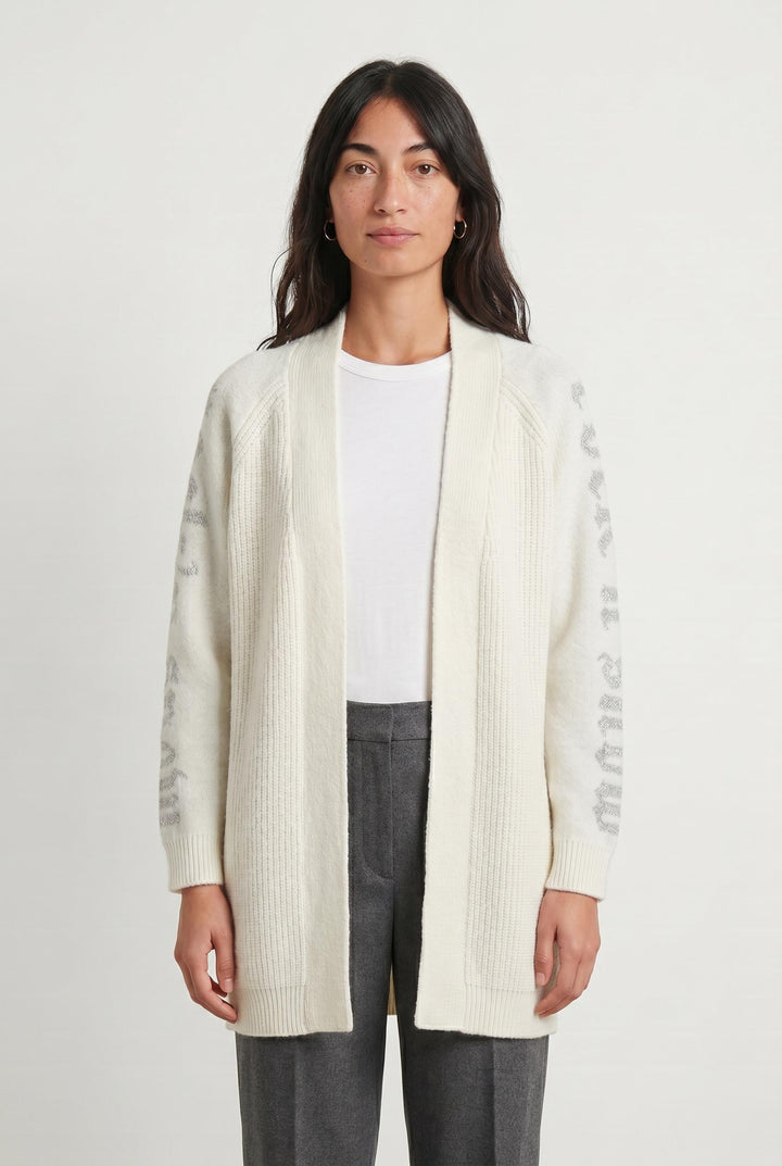 Cardigan Blanc - Taille S/36 de la marque IKKS | PARAD10033 - Vendu par Paradigme - Image 1