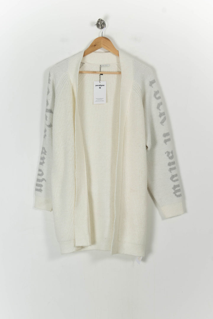 Cardigan Blanc - Taille S/36 de la marque IKKS | PARAD10033 - Vendu par Paradigme - Image 2