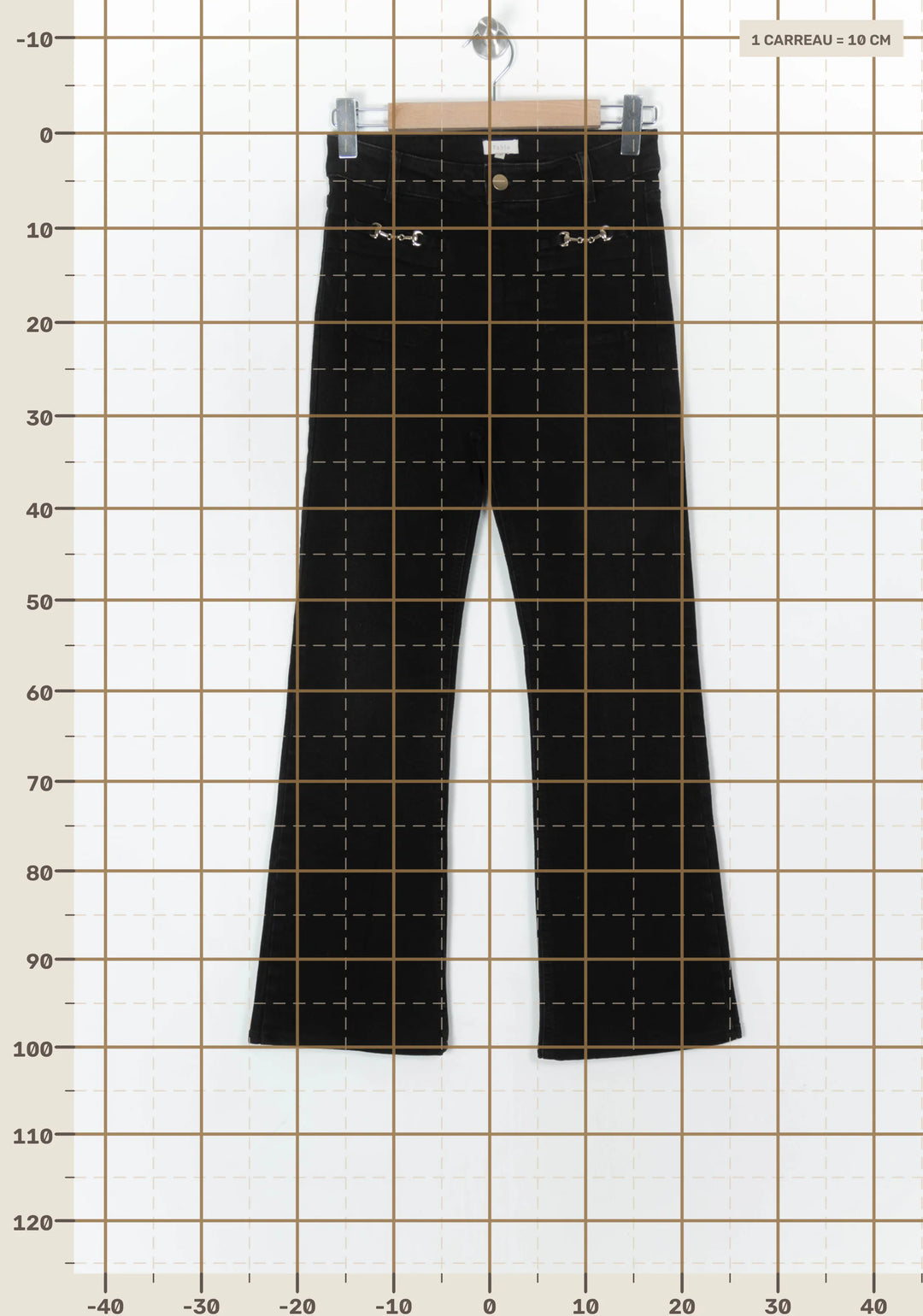 Jean Noir - Taille S/36 de la marque Pablo | PARAD100348 - Vendu par Paradigme - Image 4