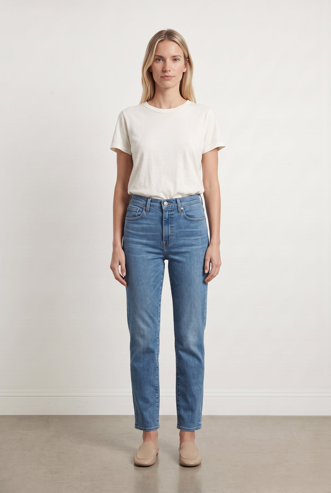 Jean Droit Bleu - Taille M/38 de la marque Levi&