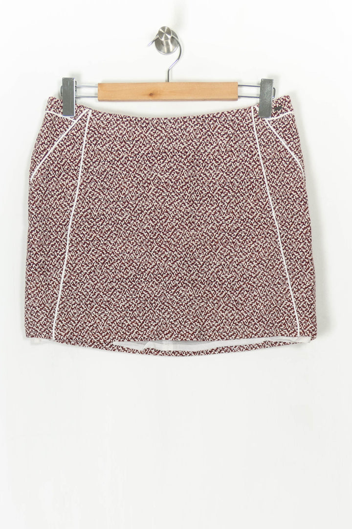 Jupe Midi Rouge et Blanche - Taille XL/42 de la marque IKKS | PARAD100360 - Vendu par Paradigme - Image 2