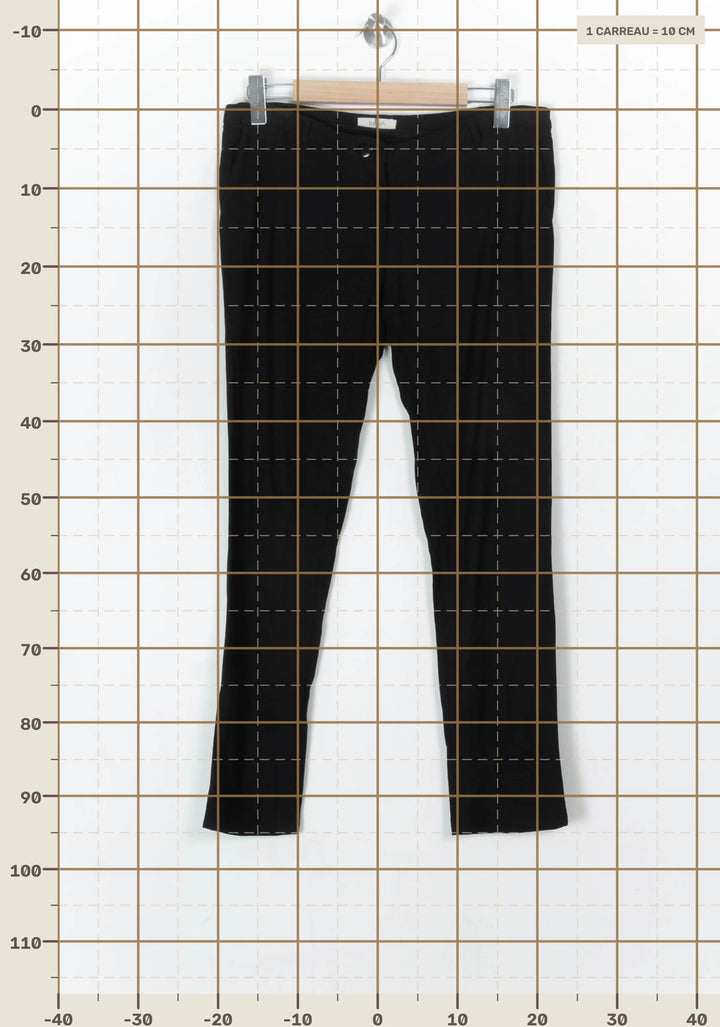 Pantalon Noir - Taille M/38 de la marque ba&amp;sh | PARAD100361 - Vendu par Paradigme - Image 4