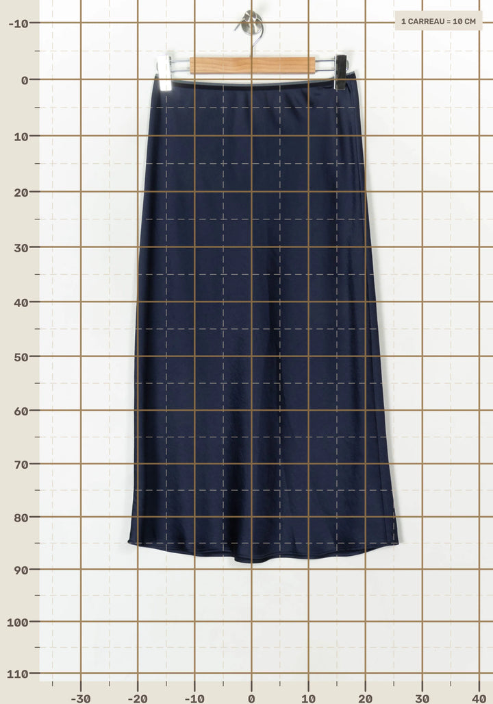 Jupe Longue Bleue - Taille M/38 de la marque Gerard Darel | PARAD100366 - Vendu par Paradigme - Image 4