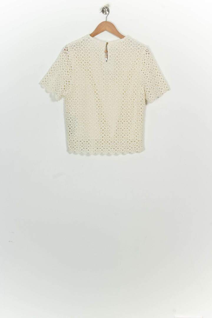Blouse Blanche - Taille L/40 de la marque I.Code | PARAD100367 - Vendu par Paradigme - Image 5