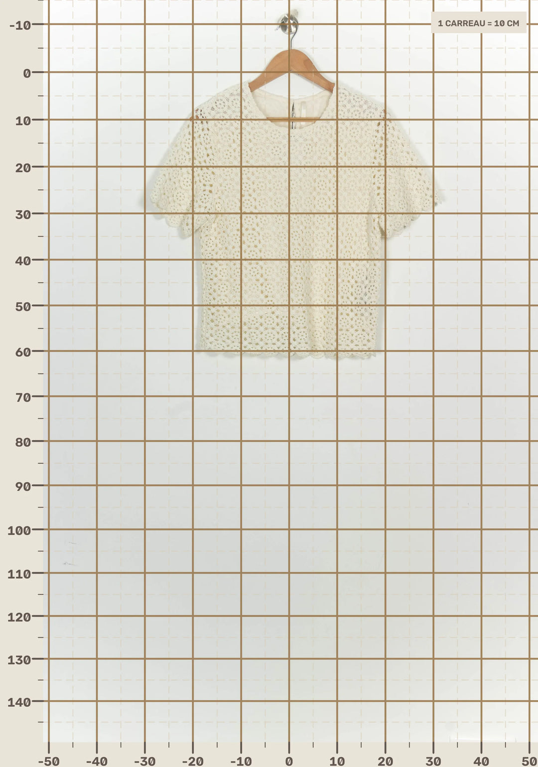 Blouse Blanche - Taille L/40 de la marque I.Code | PARAD100367 - Vendu par Paradigme - Image 4