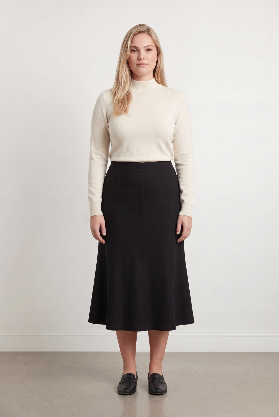 Jupe Longue Noire - Taille XL/42 de la marque Max Mara | PARAD100368 - Vendu par Paradigme - Image 1