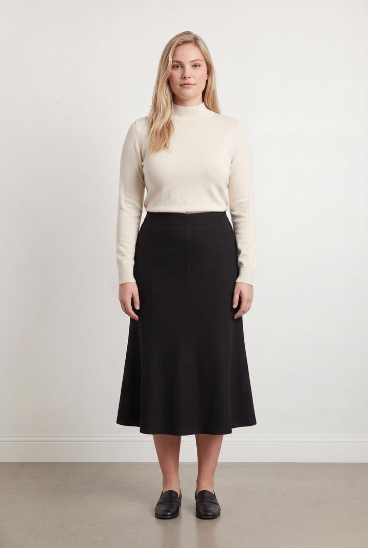 Jupe Longue Noire - Taille XL/42 de la marque Max Mara | PARAD100368 - Vendu par Paradigme - Image 1