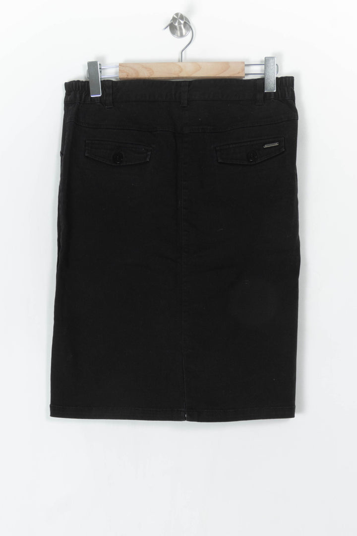 Jupe Midi Noire - Taille XXL/44 de la marque Saint James | PARAD100369 - Vendu par Paradigme - Image 5