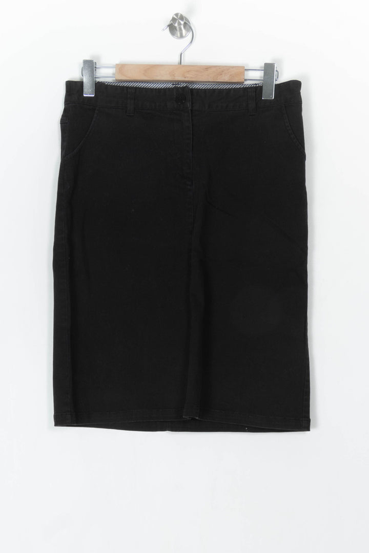 Jupe Midi Noire - Taille XXL/44 de la marque Saint James | PARAD100369 - Vendu par Paradigme - Image 2