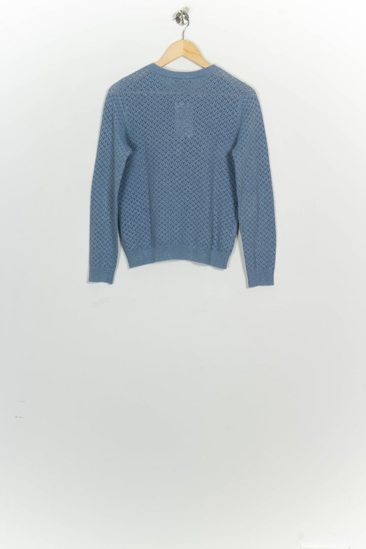 Gilet Bleu】【。 - Taille S/36 de la marque Caroll | PARAD100379 - Vendu par Paradigme - Image 5