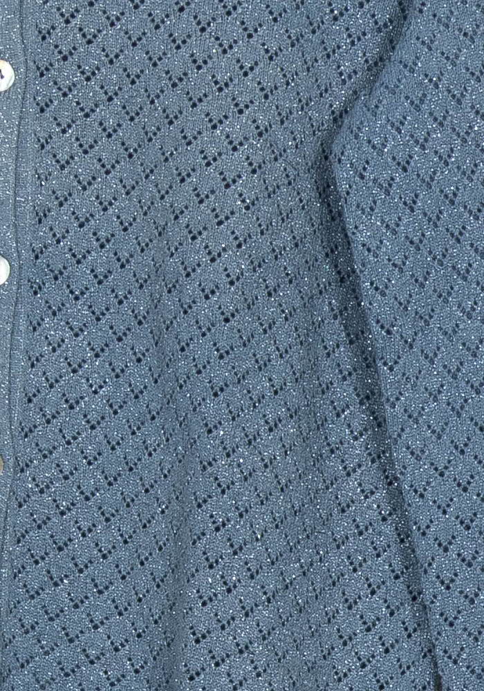 Gilet Bleu】【。 - Taille S/36 de la marque Caroll | PARAD100379 - Vendu par Paradigme - Image 3