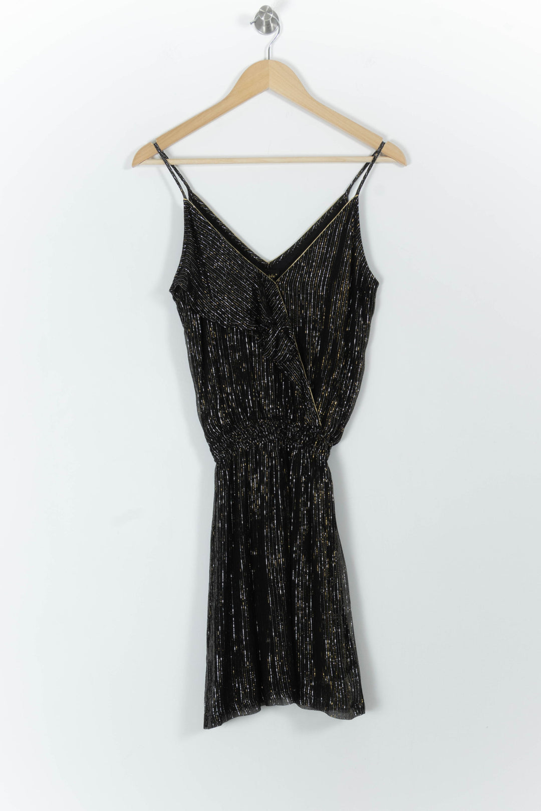 Robe Noire et Dorée - Taille XS/34 de la marque Petite Mendigote | PARAD100511 - Vendu par Paradigme - Image 2