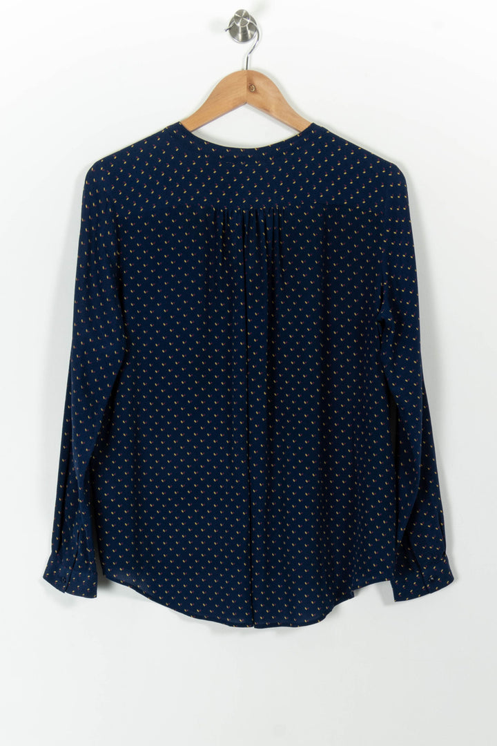 Blouse Bleue - Taille S/36 de la marque Des petits hauts | PARAD100513 - Vendu par Paradigme - Image 4