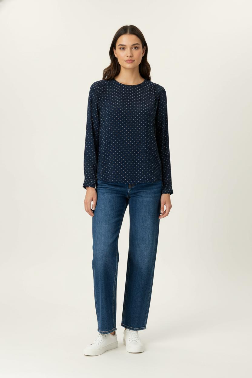 Blouse Bleue - Taille S/36 de la marque Des petits hauts | PARAD100513 - Vendu par Paradigme - Image 1