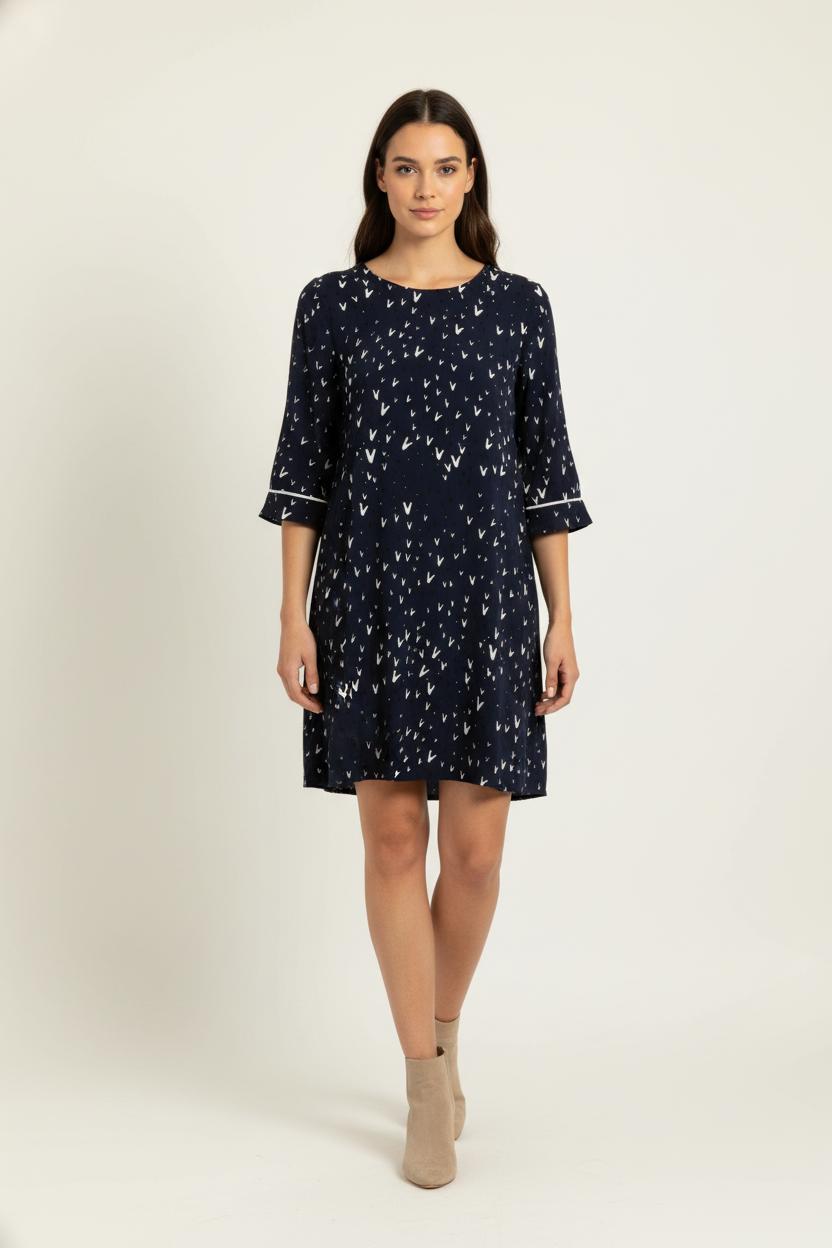 Robe Bleu et Blanche - Taille S/36 de la marque Grace & Mila | PARAD100514 - Vendu par Paradigme - Image 1