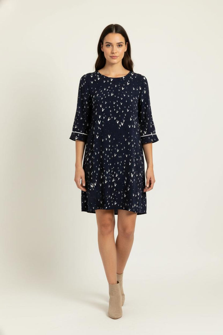 Robe Bleu et Blanche - Taille S/36 de la marque Grace & Mila | PARAD100514 - Vendu par Paradigme - Image 1