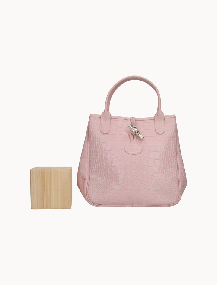Sac À Main Rose - Taille T.U. de la marque Longchamp | PARAD100520 - Vendu par Paradigme - Image 3