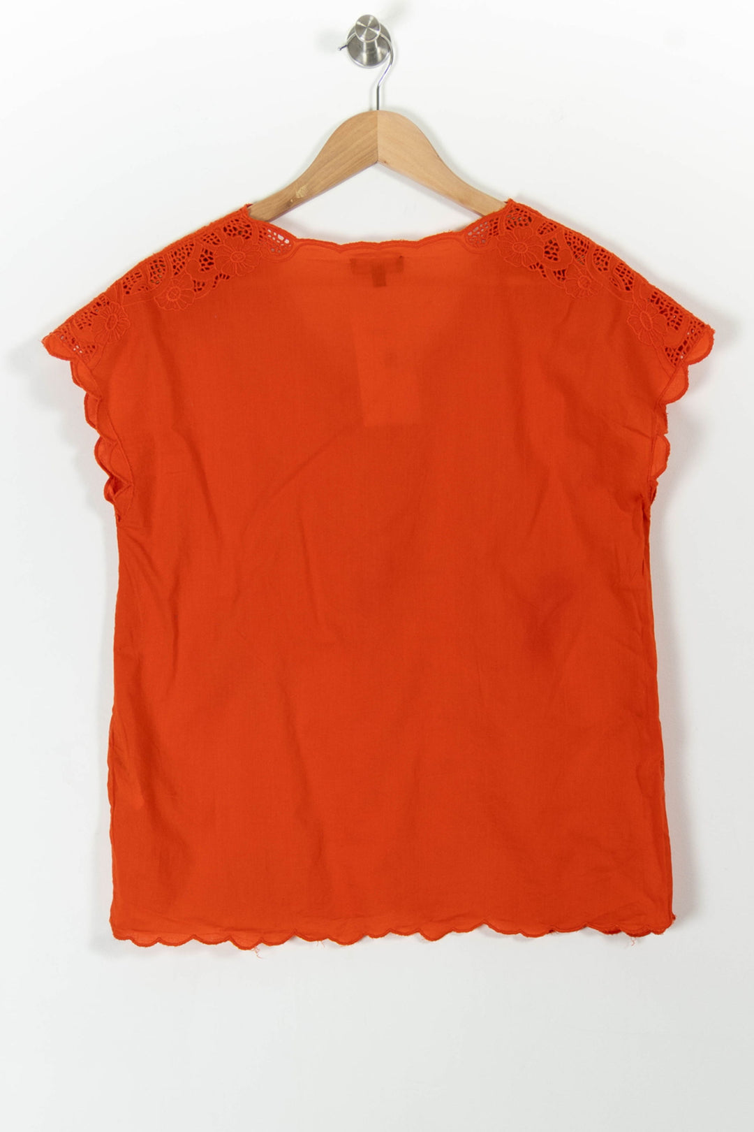 Blouse Orange - Taille M/38 de la marque Maison 123 | PARAD100522 - Vendu par Paradigme - Image 4