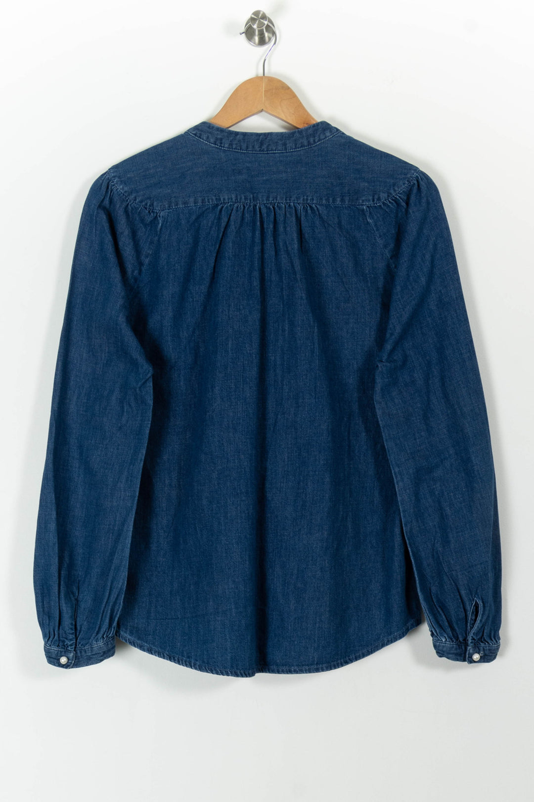 Blouse Bleue - Taille M/38 de la marque ZAPA | PARAD100523 - Vendu par Paradigme - Image 4