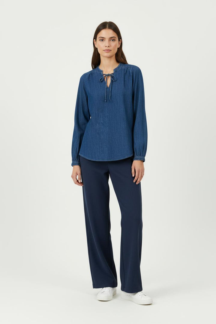 Blouse Bleue - Taille M/38 de la marque ZAPA | PARAD100523 - Vendu par Paradigme - Image 1