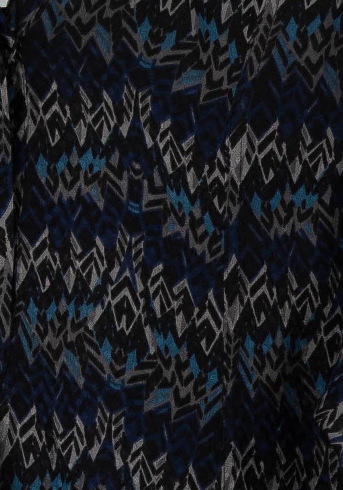 Blouse Noire et Bleue - Taille M/38 de la marque Zadig&Voltaire | PARAD100532 - Vendu par Paradigme - Image 3