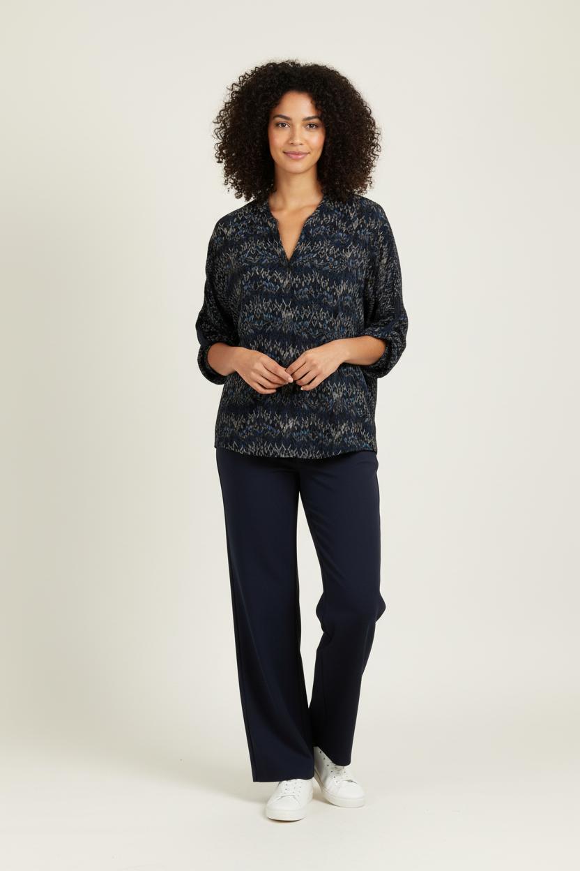 Blouse Noire et Bleue - Taille M/38 de la marque Zadig&Voltaire | PARAD100532 - Vendu par Paradigme - Image 1
