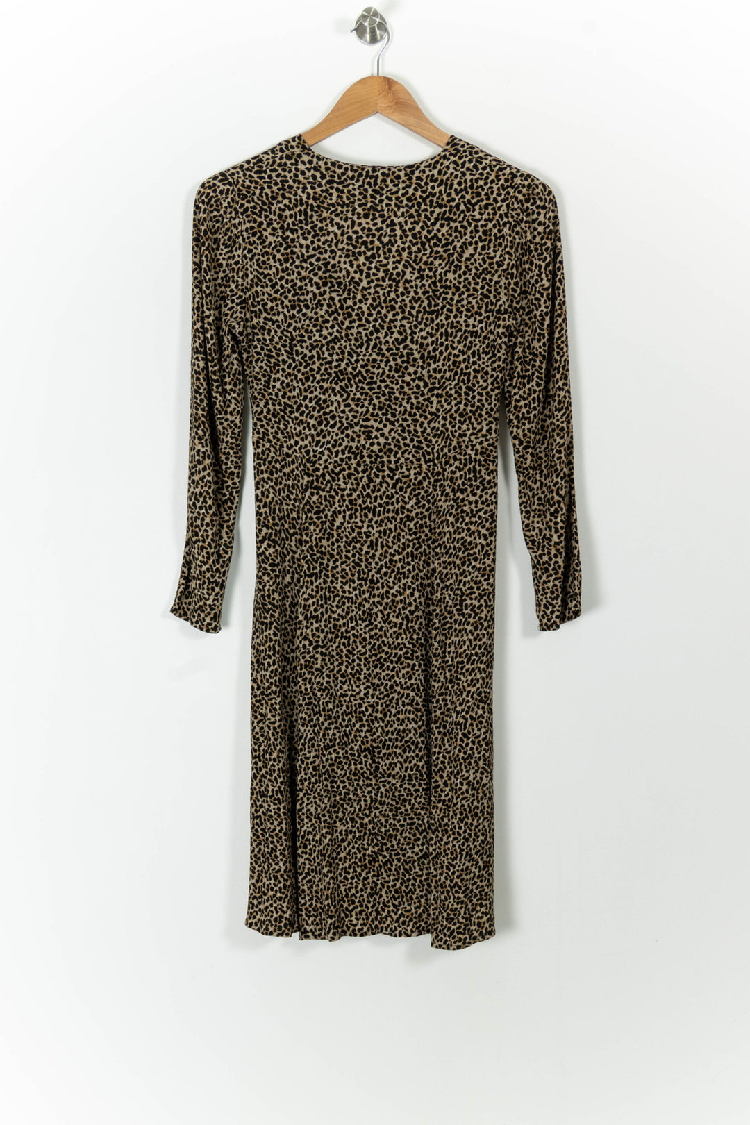 Robe Chemise Léopard Beiges et Noires - Taille S/36 de la marque ZAPA | PARAD100533 - Vendu par Paradigme - Image 4