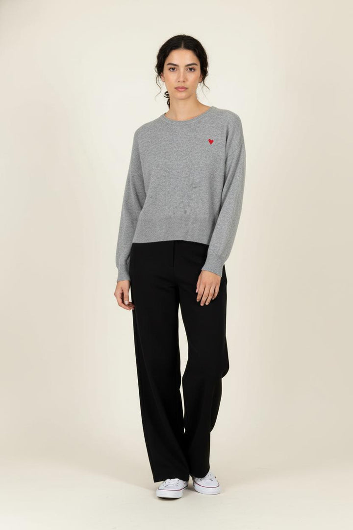 Pull Gris - Taille L/40 de la marque Kookai | PARAD100534 - Vendu par Paradigme - Image 1