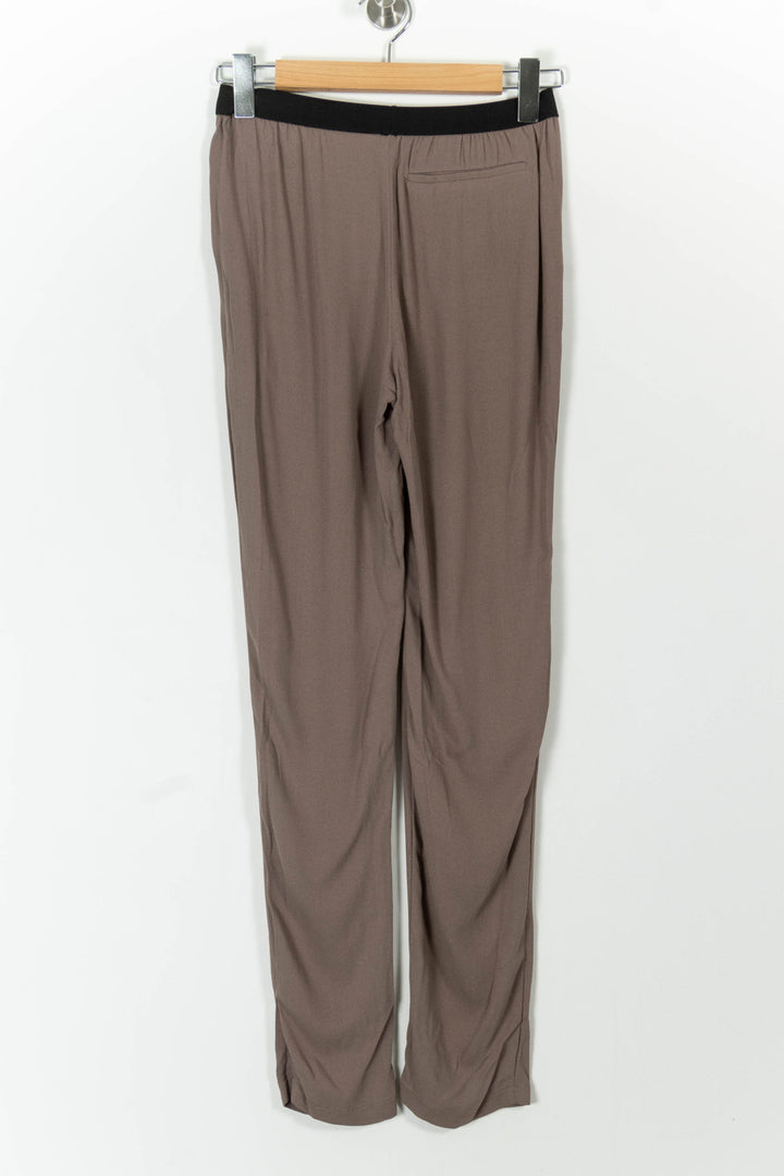 Pantalon Marron - Taille XS/34 de la marque American Vintage | PARAD100536 - Vendu par Paradigme - Image 4