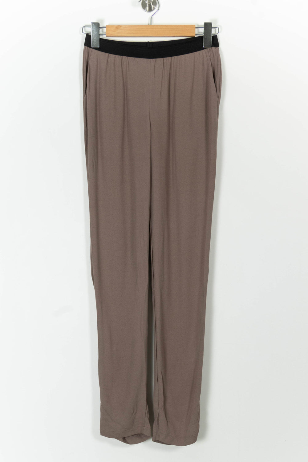 Pantalon Marron - Taille XS/34 de la marque American Vintage | PARAD100536 - Vendu par Paradigme - Image 2