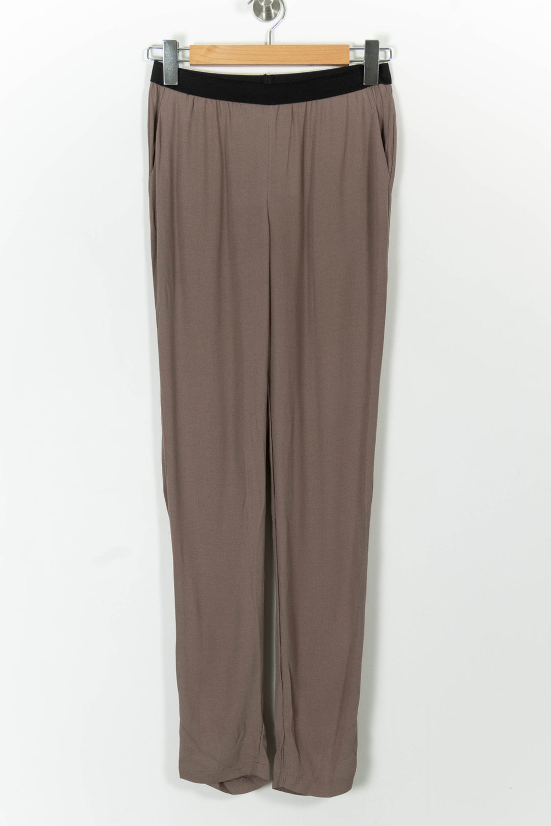 Pantalon Marron - Taille XS/34 de la marque American Vintage | PARAD100536 - Vendu par Paradigme - Image 2