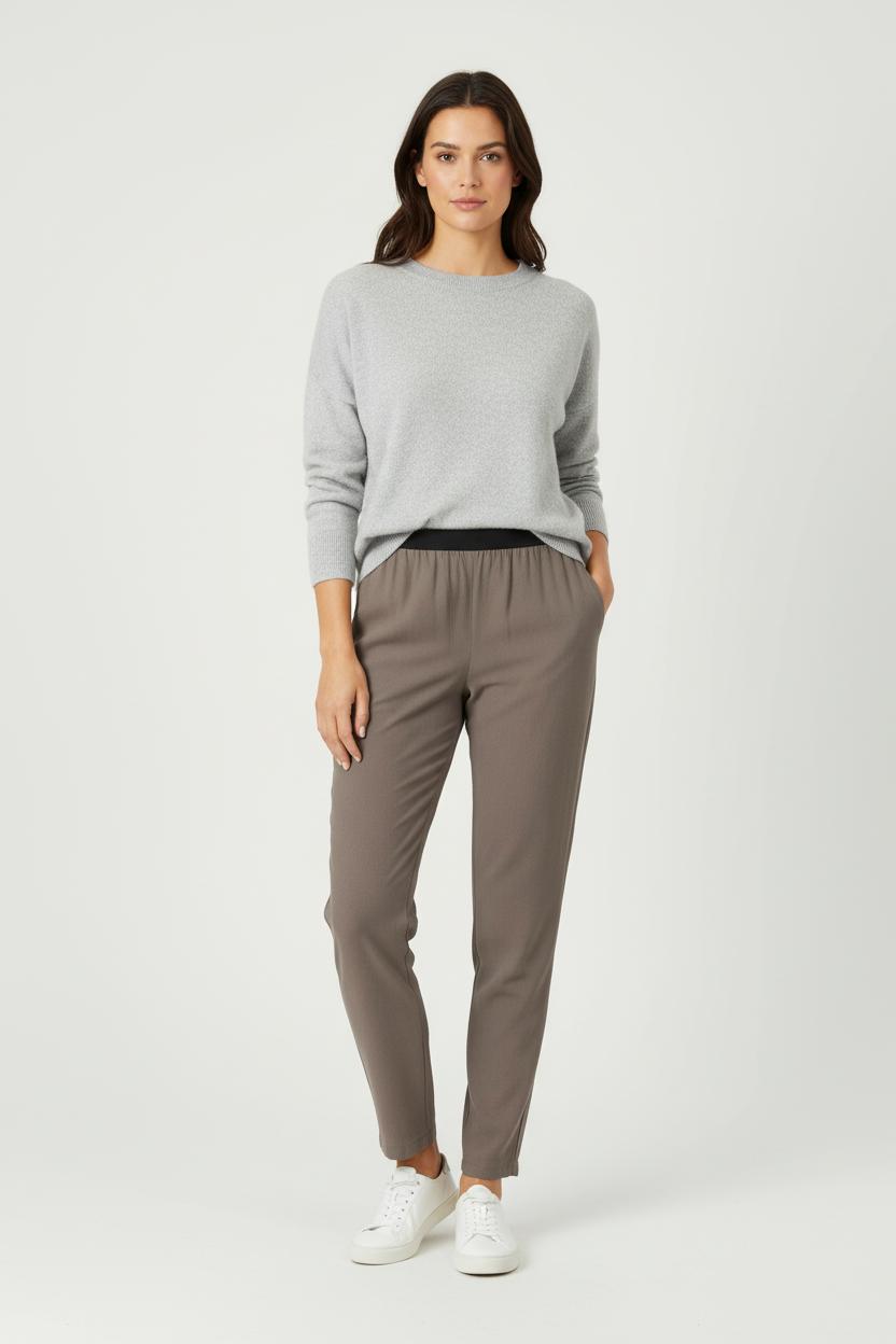 Pantalon Marron - Taille S/36 de la marque American Vintage | PARAD100538 - Vendu par Paradigme - Image 1