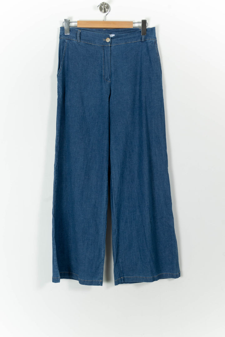 Jean Large Bleu - Taille L/40 de la marque La Fée Maraboutée | PARAD100540 - Vendu par Paradigme - Image 2