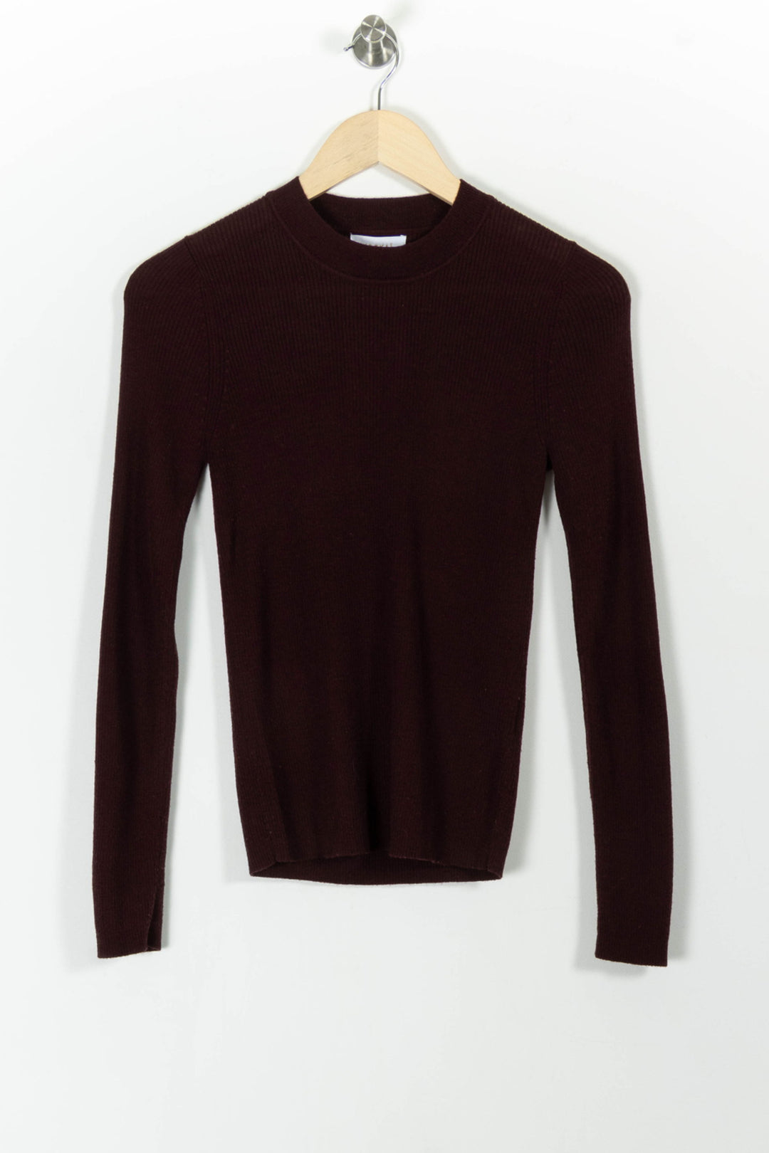 Pull Bordeaux - Taille S/36 de la marque Kookai | PARAD100544 - Vendu par Paradigme - Image 2