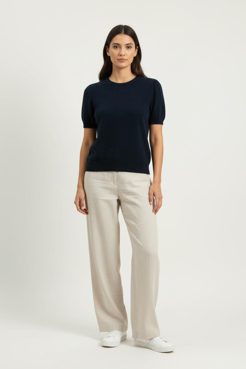 Pull Bleu - Taille XS/34 de la marque Eric Bompard | PARAD100546 - Vendu par Paradigme - Image 1