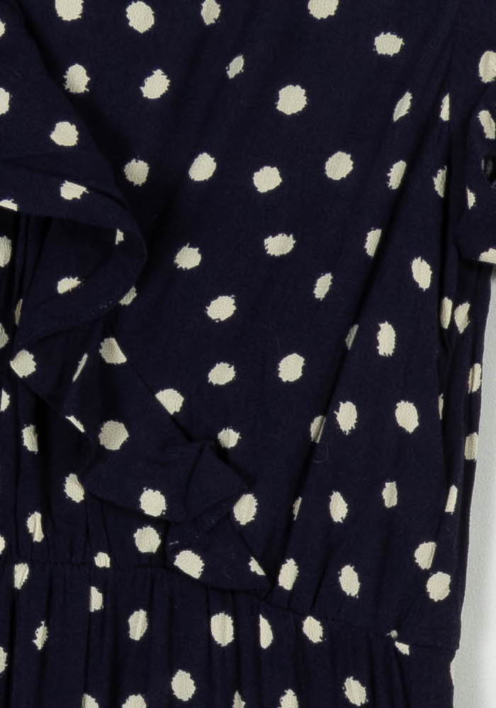 Robe Patineuse Bleu et Blanc - Taille L/40 de la marque Kookai | PARAD100549 - Vendu par Paradigme - Image 3
