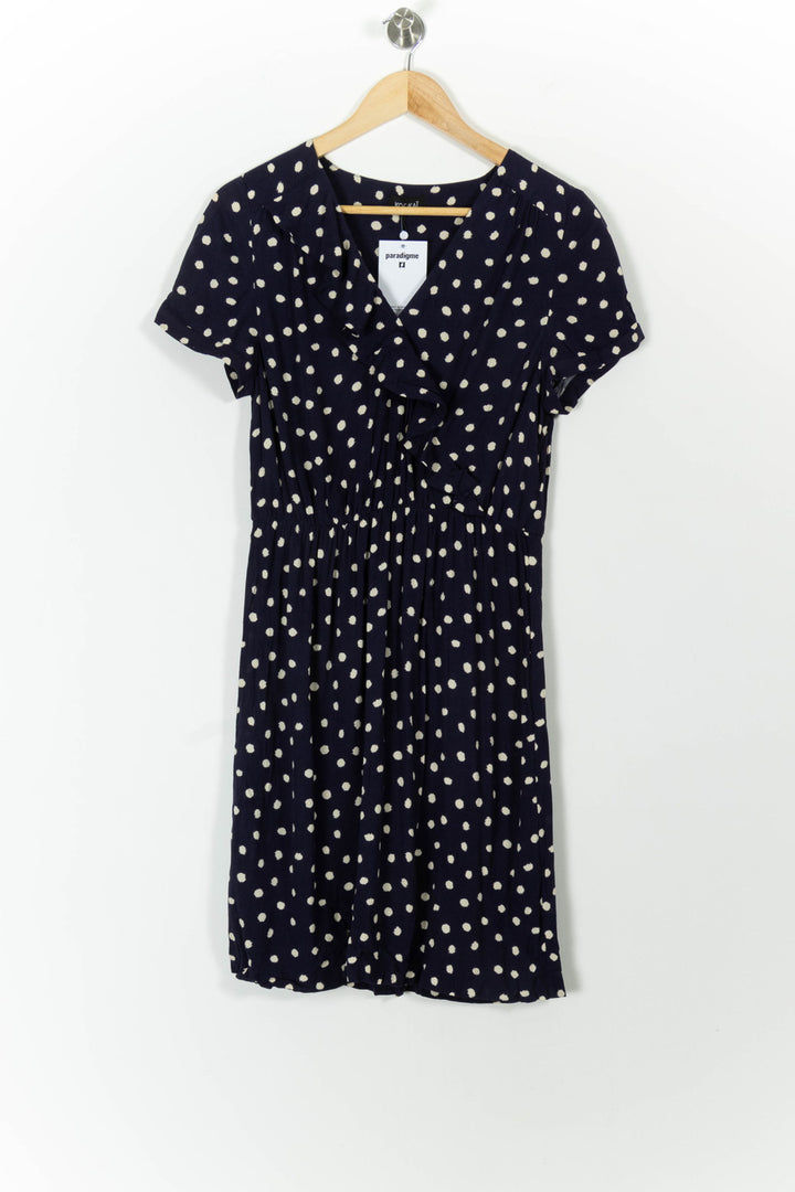 Robe Patineuse Bleu et Blanc - Taille L/40 de la marque Kookai | PARAD100549 - Vendu par Paradigme - Image 2