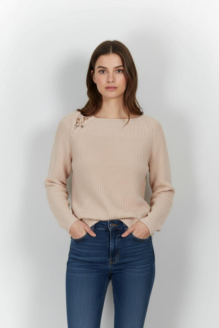 Pull Rose - Taille S/36 de la marque Maison 123 | PARAD100550 - Vendu par Paradigme - Image 1