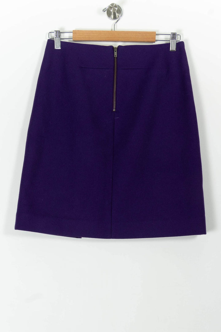 Jupe Courte Violette - Taille M/38 de la marque COS | PARAD100554 - Vendu par Paradigme - Image 4