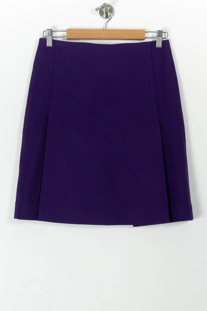 Jupe Courte Violette - Taille M/38 de la marque COS | PARAD100554 - Vendu par Paradigme - Image 2