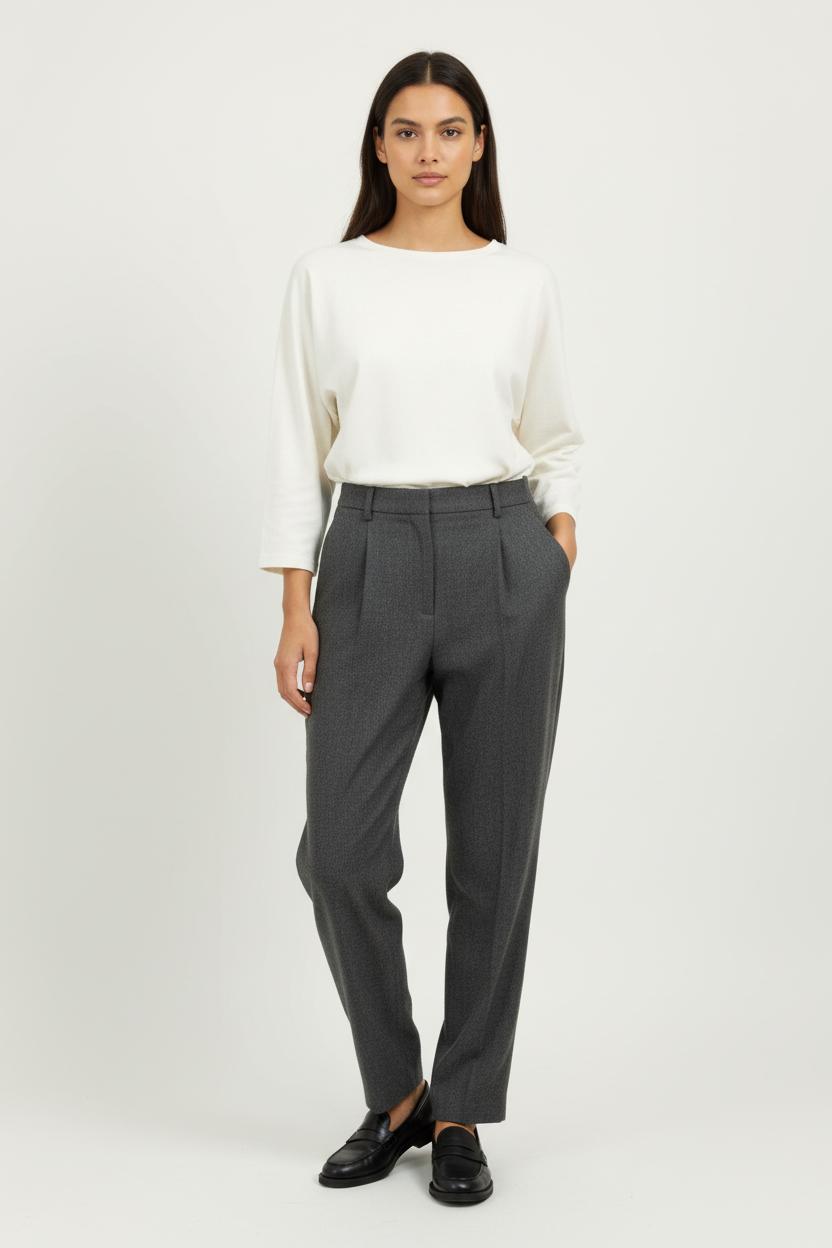 Pantalon Gris - Taille S/36 de la marque Maje | PARAD100564 - Vendu par Paradigme - Image 1