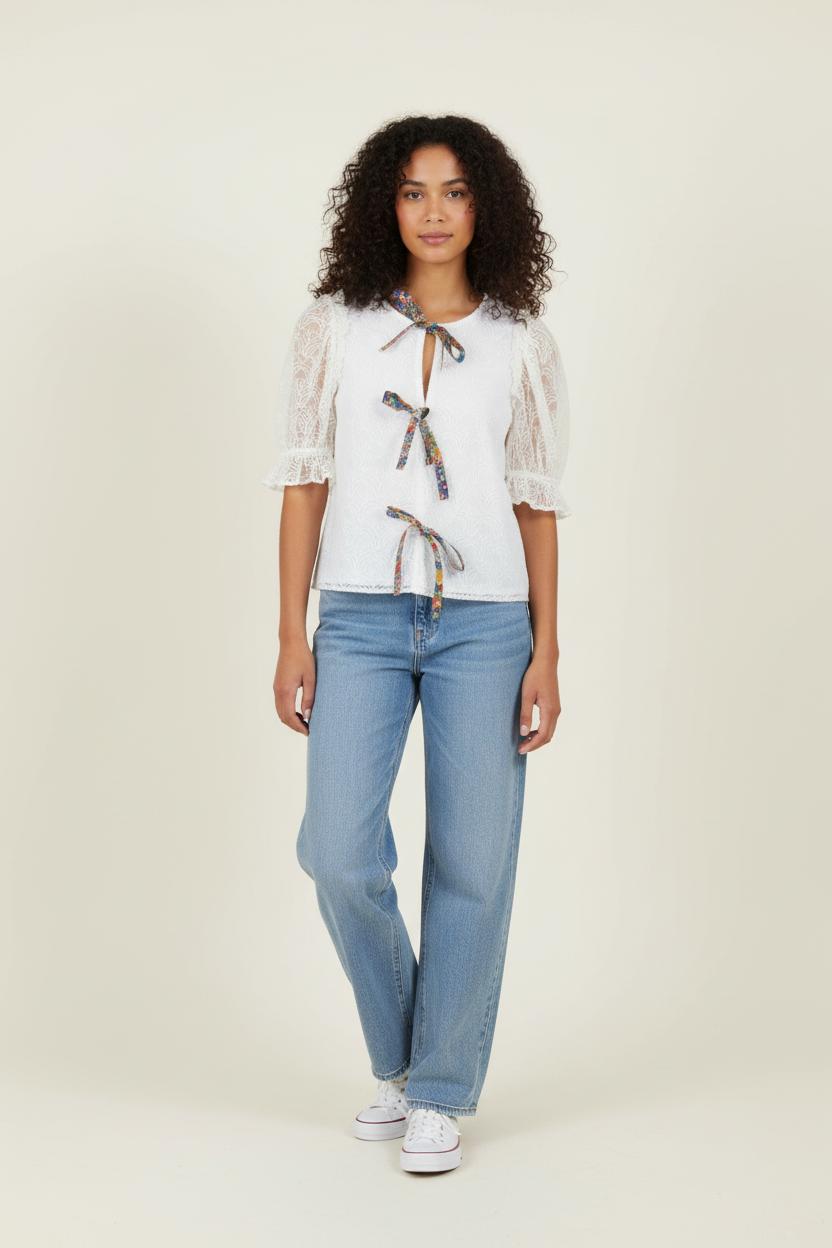 Blouse Blanche - Taille S/36 de la marque Balzac Paris | PARAD100573 - Vendu par Paradigme - Image 1