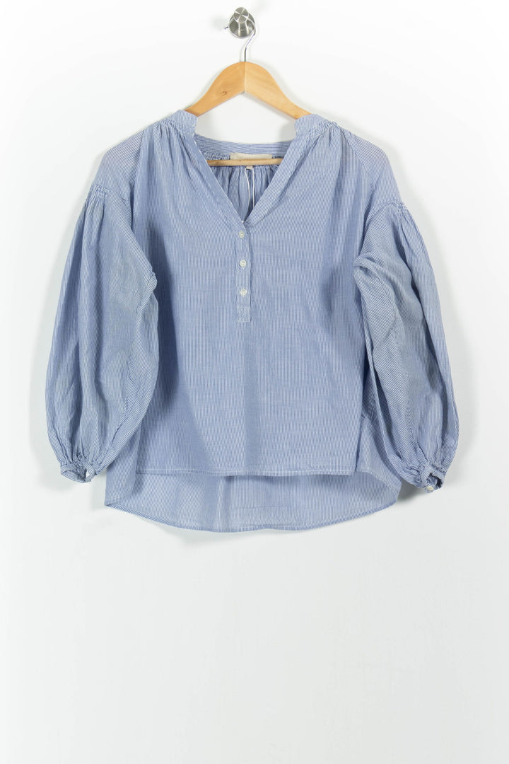 Blouse Bleue - Taille S/36 de la marque Vanessa Bruno | PARAD100577 - Vendu par Paradigme - Image 2